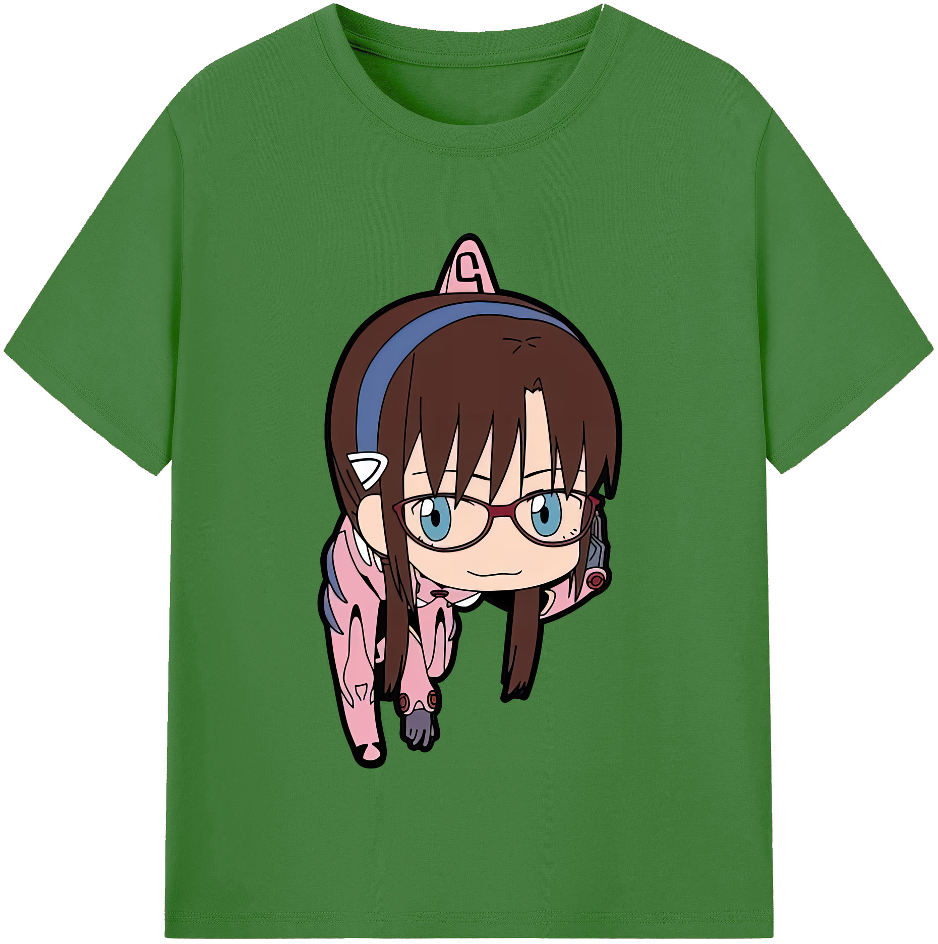 （画像用） EVA 新世紀エヴァンゲリオン レディースカジュアルプリントTシャツ（綿100％）
